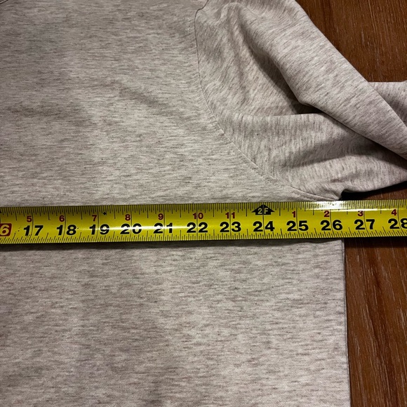 Mizzen and Main KPI Quarter Zip Golf pullover XXL Oyster Heather color NWT $148 - Picture 10 of 12